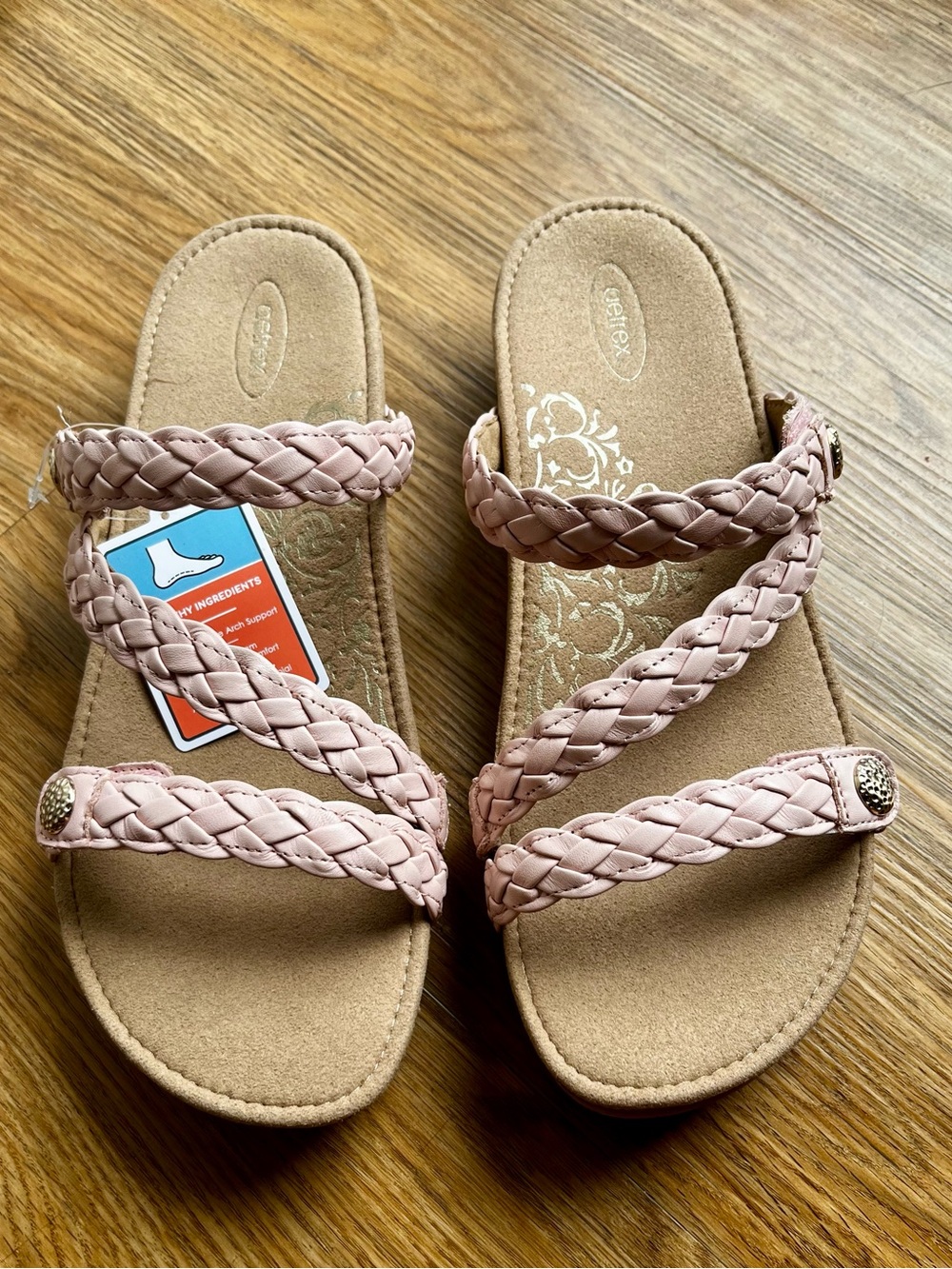 Aetrex Josie Braided Sandal